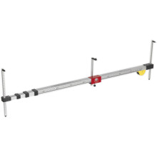 3 Metre Aluminium Telescopic Trammel Gauge - 4 Section - Integral Measuring Tape