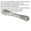 Loops Micro Ratchet Bit Driver - 1/4" Hex Drive - 72-Tooth Ratchet - Additional Drive 2