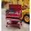 Loops Heavy Duty 2 Level Workshop Trolley - Lockable Top & 2 Drawers - Four Castors 4