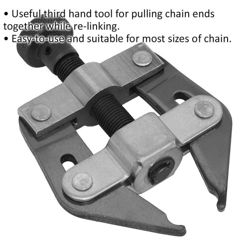 Loops Motorcycle Chain Puller - Re-Linking Hand Tool - Suitable for Most Chain Sizes 1