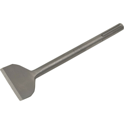 Loops Wide Cranked Chisel - 75 x 300mm - SDS Max - Breaker Chisel Tile Stone Lifting