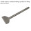 Loops Wide Cranked Chisel - 75 x 300mm - SDS Max - Breaker Chisel Tile Stone Lifting 2