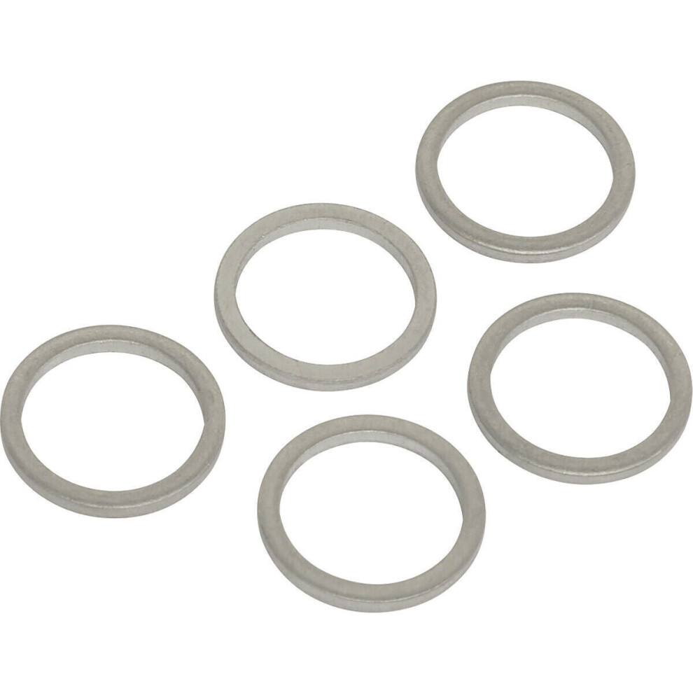 5 PK Replacement M13 Sump Plug Washer - Refill for ys11054 Thread Repair Kit