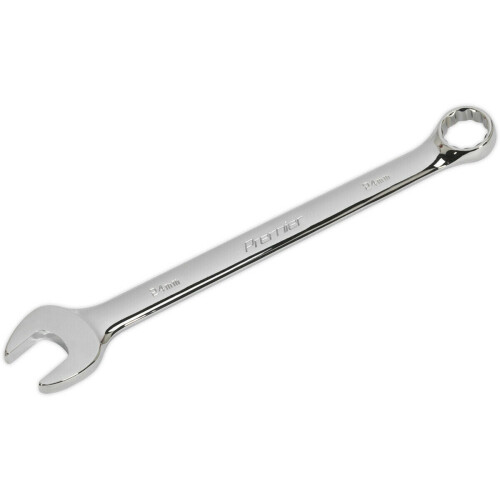 Loops 24mm Steel Combination Spanner - Long Slim Design Combo Wrench - Chrome Vanadium 2