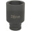 Loops 38mm DEEP Impact Socket Bit - 1/2" Square Drive - Ball Joint & Flywheel Nuts 3