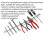 Loops 500mm Wall Mounted Magnetic Tool Holder - Spanner Screwdriver Pliers Bracket 2