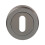 Loops 51mm Lock Profile Escutcheon Chamfered Edge Concealed Fix Black Nickel 2