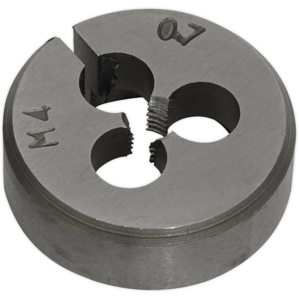 M4 x 0.7mm Metric Split Die - Quality Steel - Bar / Bolt Threading Bit & Case
