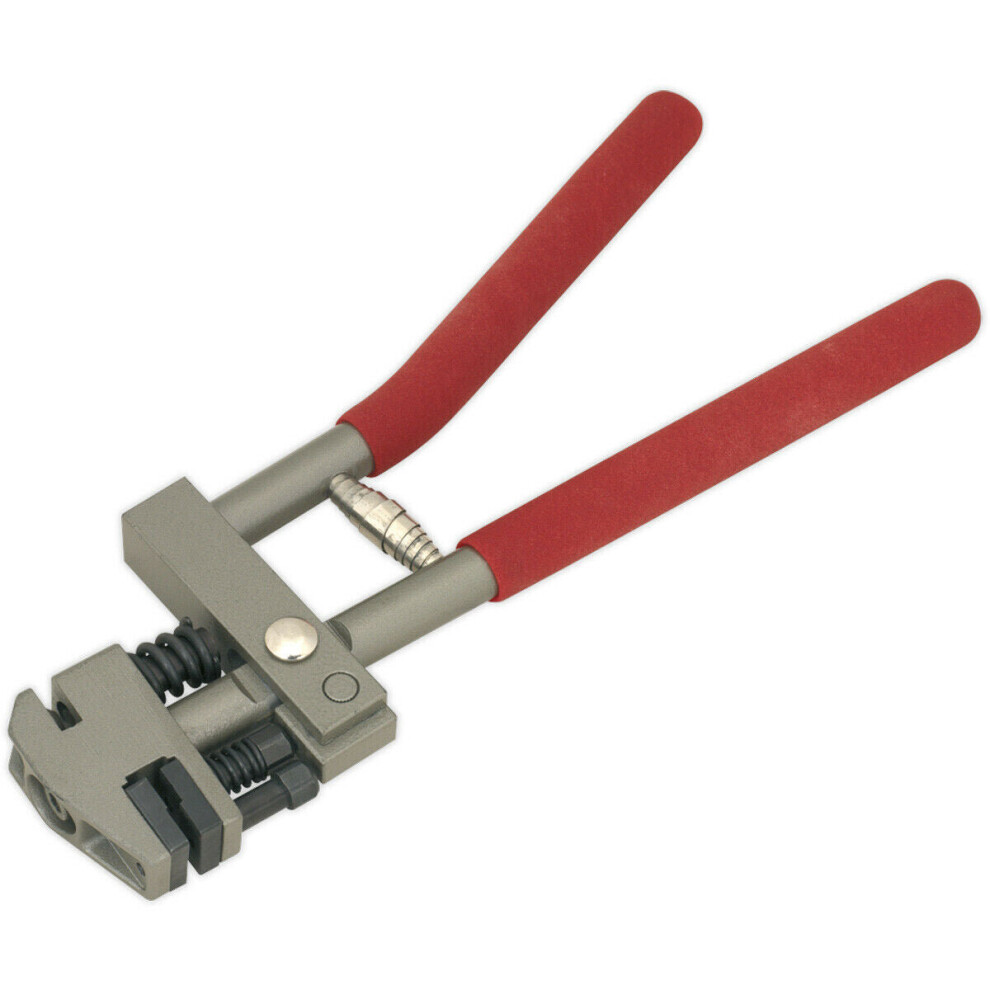 Joggler Panel Flanging & Punch Tool - Swivel Head - Non-Slip PVC Grips