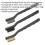 Loops 3 PACK Miniature Wire Brush Set - Steel Nylon and Brass - Small Component Brush 2