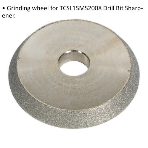 Loops Replacement Grinding Wheel for ys08975 80W Benchtop Drill Bit Sharpener 1