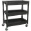 Loops 3 Level Composite Workshop Trolley - 60kg Per Shelf - Impact Resistant Plastic 4