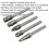 Loops 5 PACK - 10mm Tungsten Carbide Rotary Burr Bits Set - VARIOUS RIPPER / COARSE 2