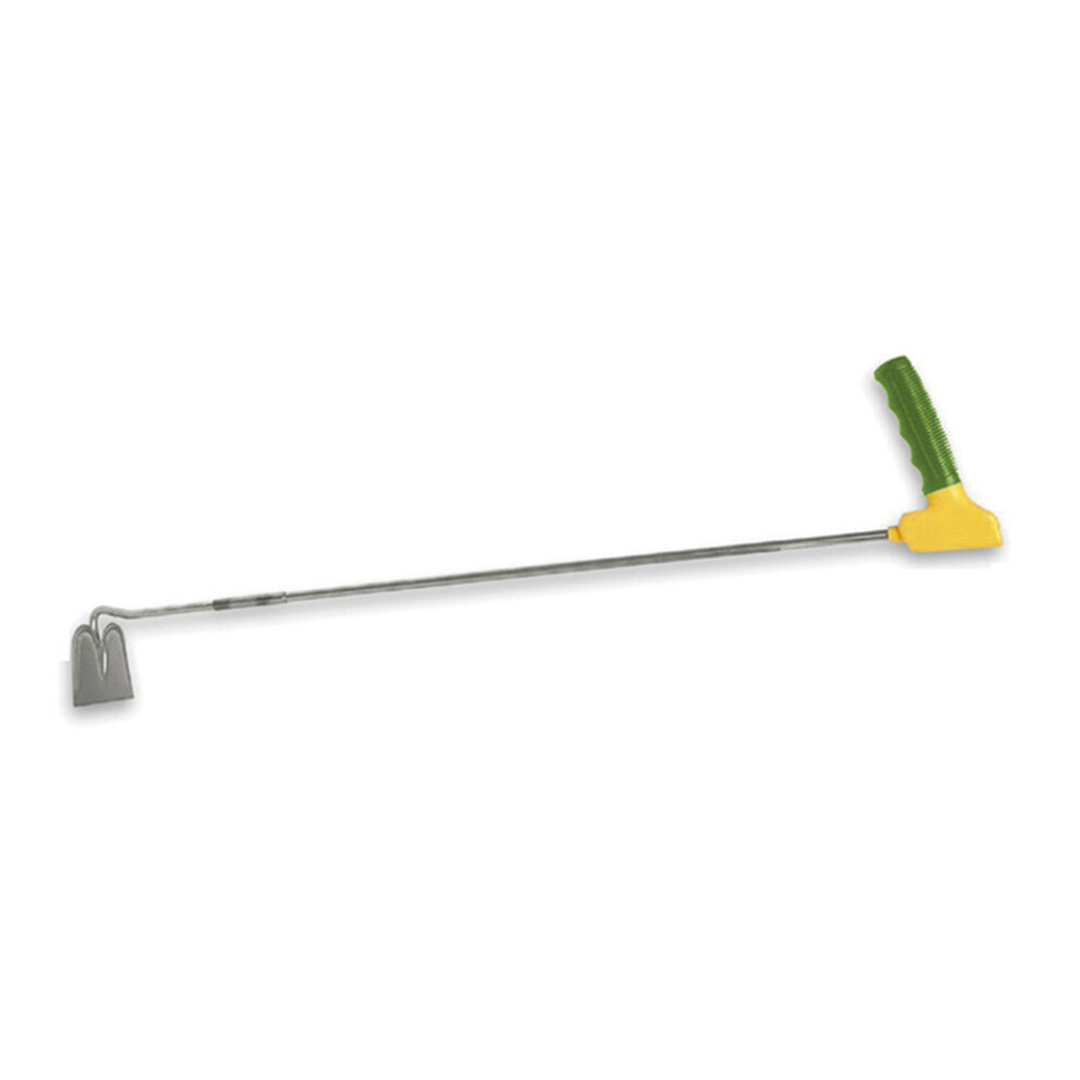 Ergonomically Long Handled Garden Hoe - Reduces Wrist Stress - Gardening Aid