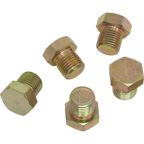 Loops 5 PK Replacement M15 Sump Plug - Refill for ys11054 Drain Plug Thread Repair Kit