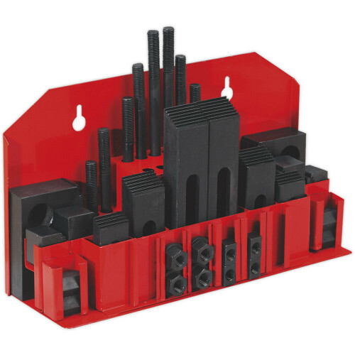 Loops 42 Piece Clamping Kit - Suitable for ys08796 Mini Drilling & Milling Machine