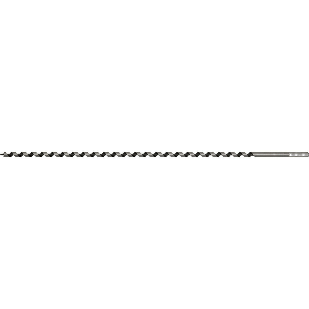 10 X 600Mm Hardened Auger Wood Drill Bit - Hexagonal Shank - Woodwork Timber 5056524261675