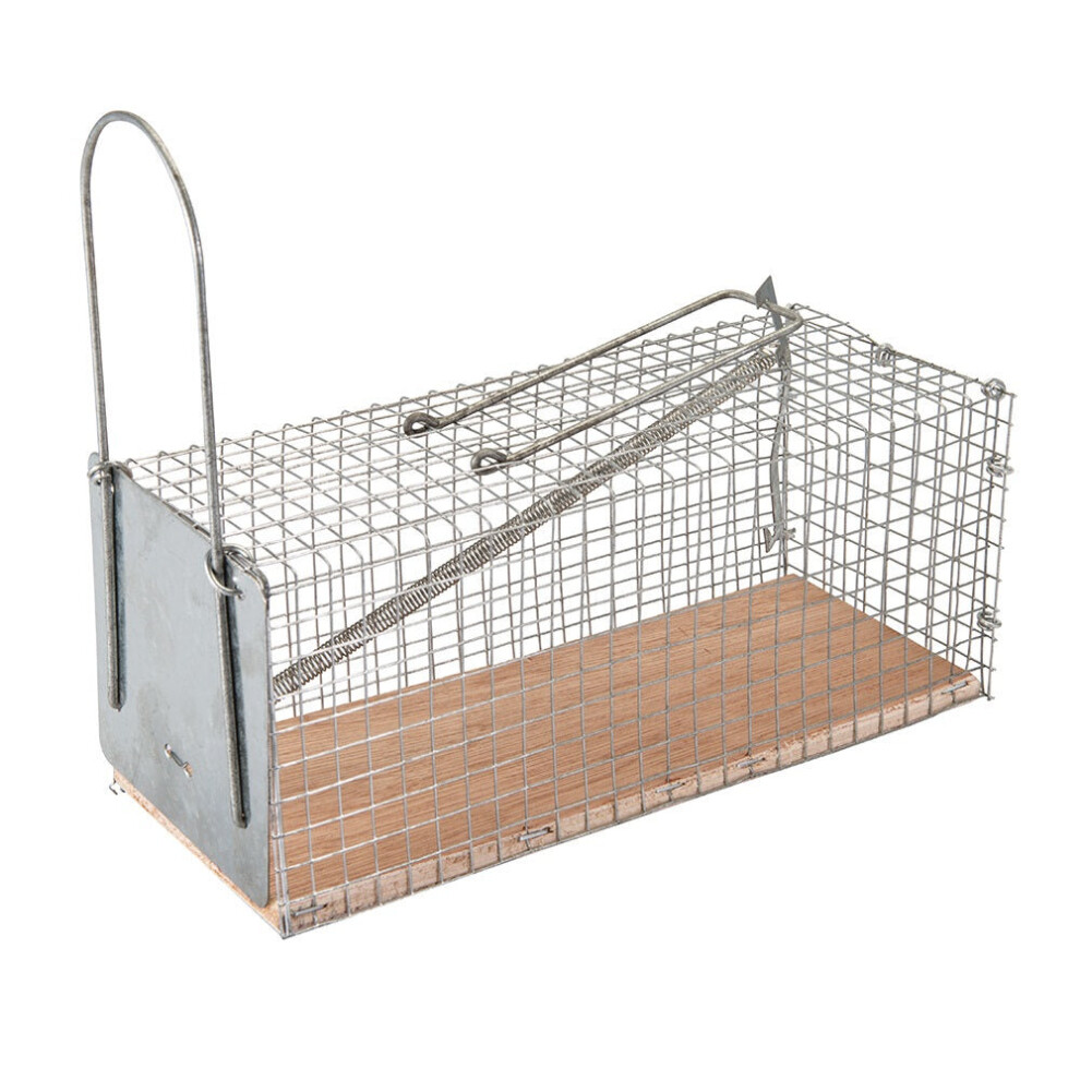 250 x 90 x 90mm Mouse Trap Cage Humane Capture Vermin Pest Control Mesh Box