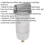 Loops High Flow Transfer Pump Filter - 10 Micron Fuel Filter - 1" BSP Inlet & Outlet 2