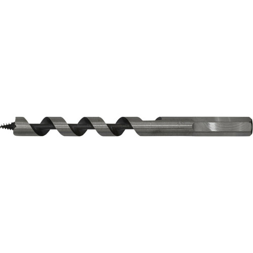 Loops 12 x 155mm Hardened Auger Wood Drill Bit - Hexagonal Shank - Woodwork Timber 2