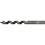 Loops 12 x 155mm Hardened Auger Wood Drill Bit - Hexagonal Shank - Woodwork Timber 4