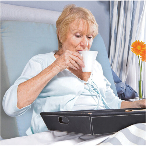 Loops Bed Support Wedge Cushion - Provides Upright Support - High Density Foam Comfort 2