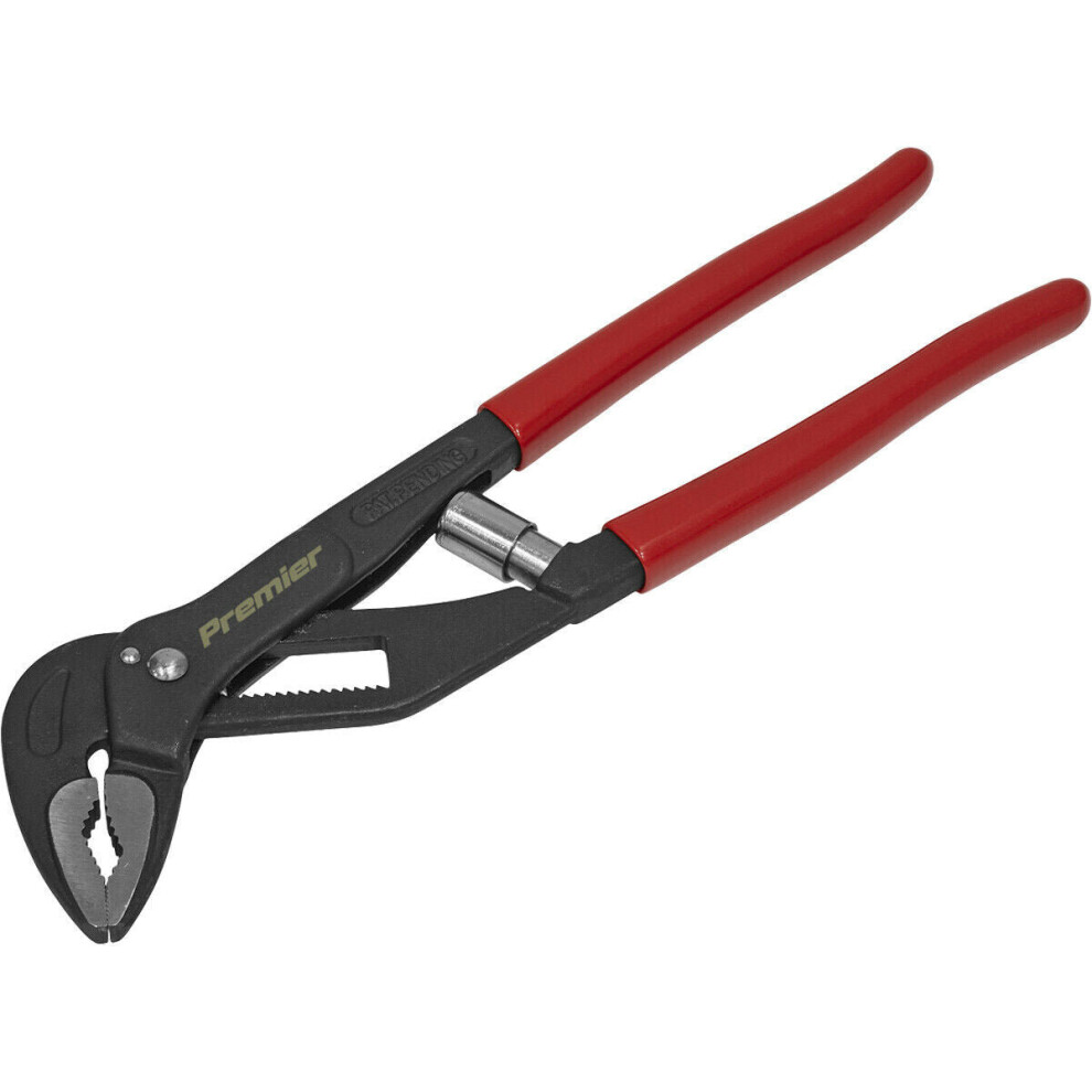 250mm Self-Adjusting Water Pump Pliers - Drop Forged Steel - Hardened Jaws