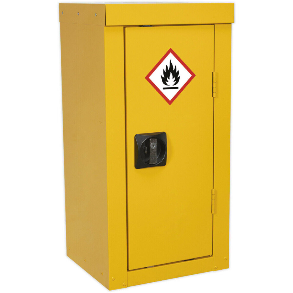 Hazardous Substance Cabinet - 350 X 300 X 705mm - Single Door - 2 Point Key Lock