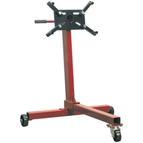Loops 350kg Rotating Engine Stand - Fully Adjustable Mounting Arms - Swivel Castors