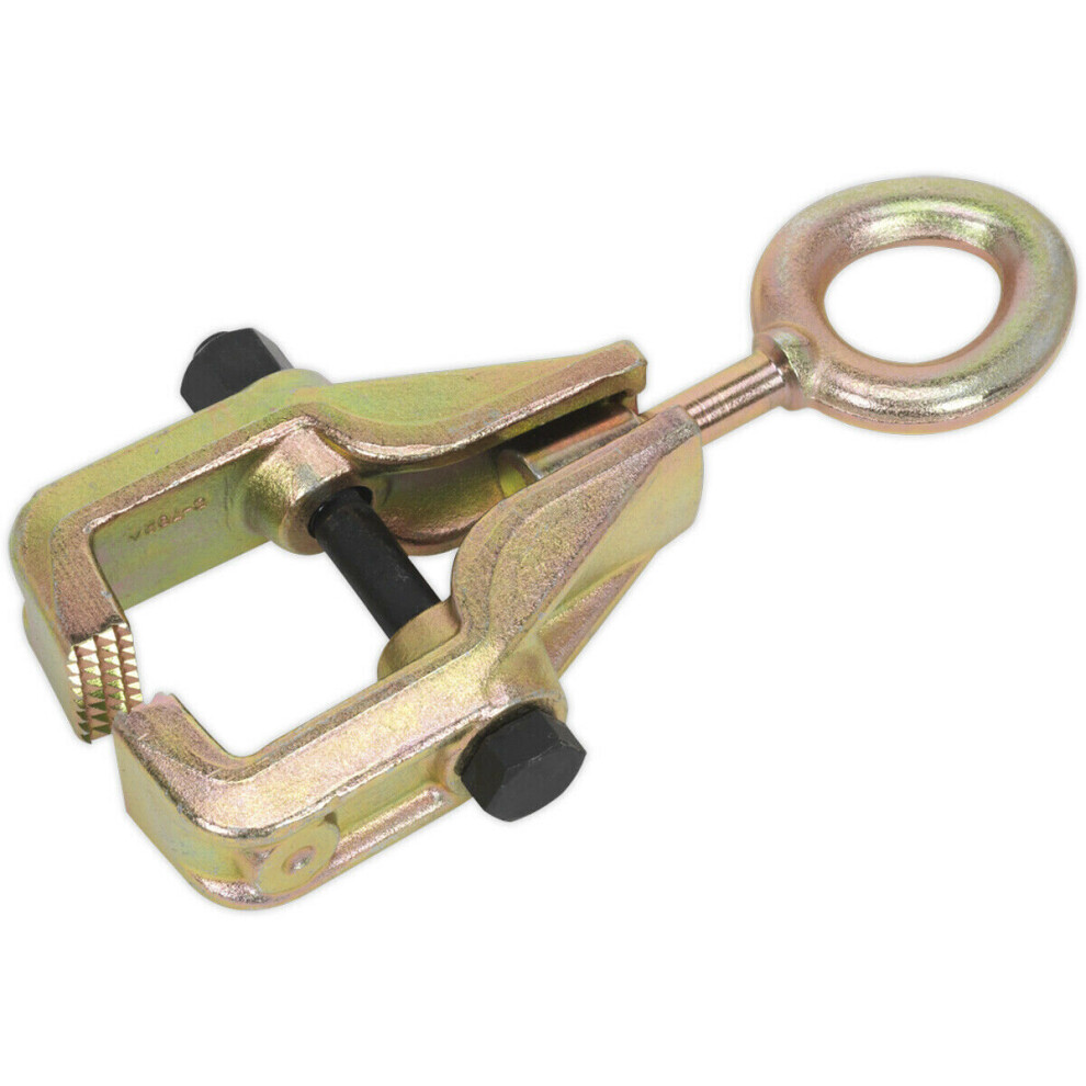 245mm Box Pull Clamp - 3 Tonne Capacity - 35mm Jaw - Chassis Straightening