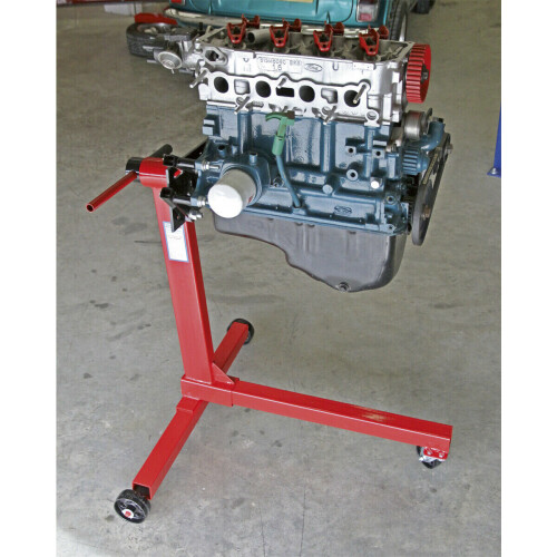 Loops 350kg Rotating Engine Stand - Fully Adjustable Mounting Arms - Swivel Castors 2