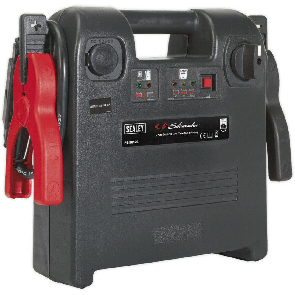 PREMIUM 1700A Emergency Jump Starter - DEKRA Approved - High Output AGM Battery