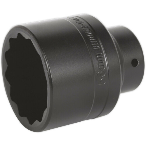Loops 56mm 12 Point Bi-Hex DEEP Impact Socket - 3/4" Sq Drive For Ford Transit Hub Nut 2