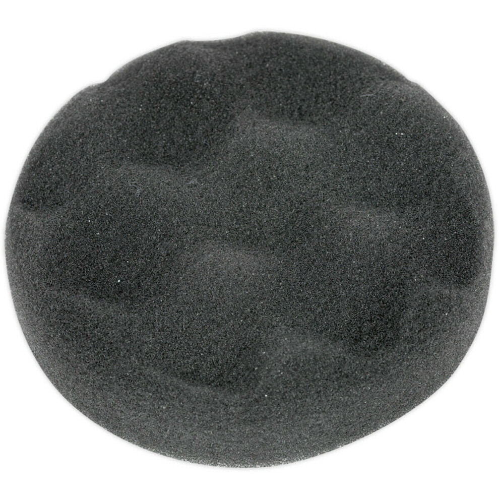 Buffing & Polishing Foam Head - Soft - 80mm x 25mm - Hook & Loop Backing