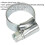 Loops 30 PACK Zinc Plated Hose Clip - 13 to 19mm Diameter - External Pressed Threads 2