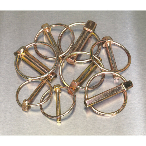 Loops 50 Piece Linch Pin Assortment - Metric Sizing - Partitioned Box - Various Sizes 2