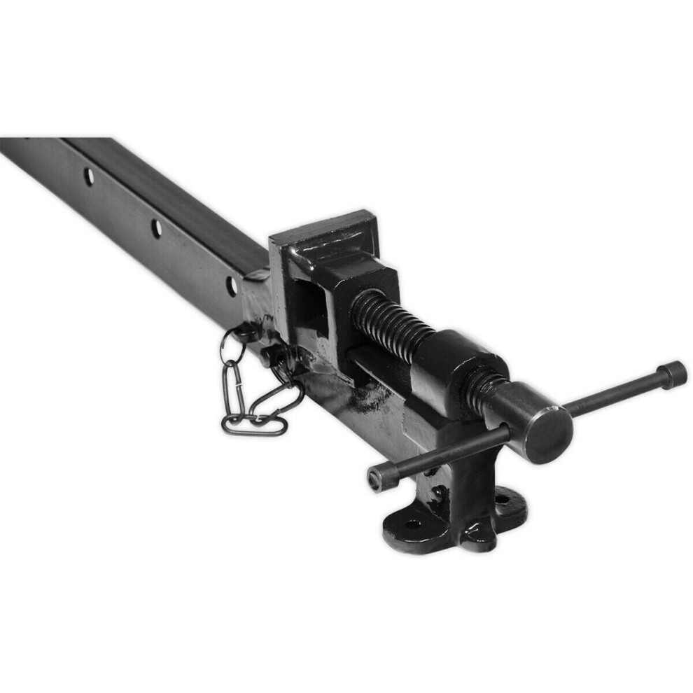 1500Mm Smooth Action Sash Clamp - 1370Mm Adjustable Capacity - Forged Jaws 5056524247556