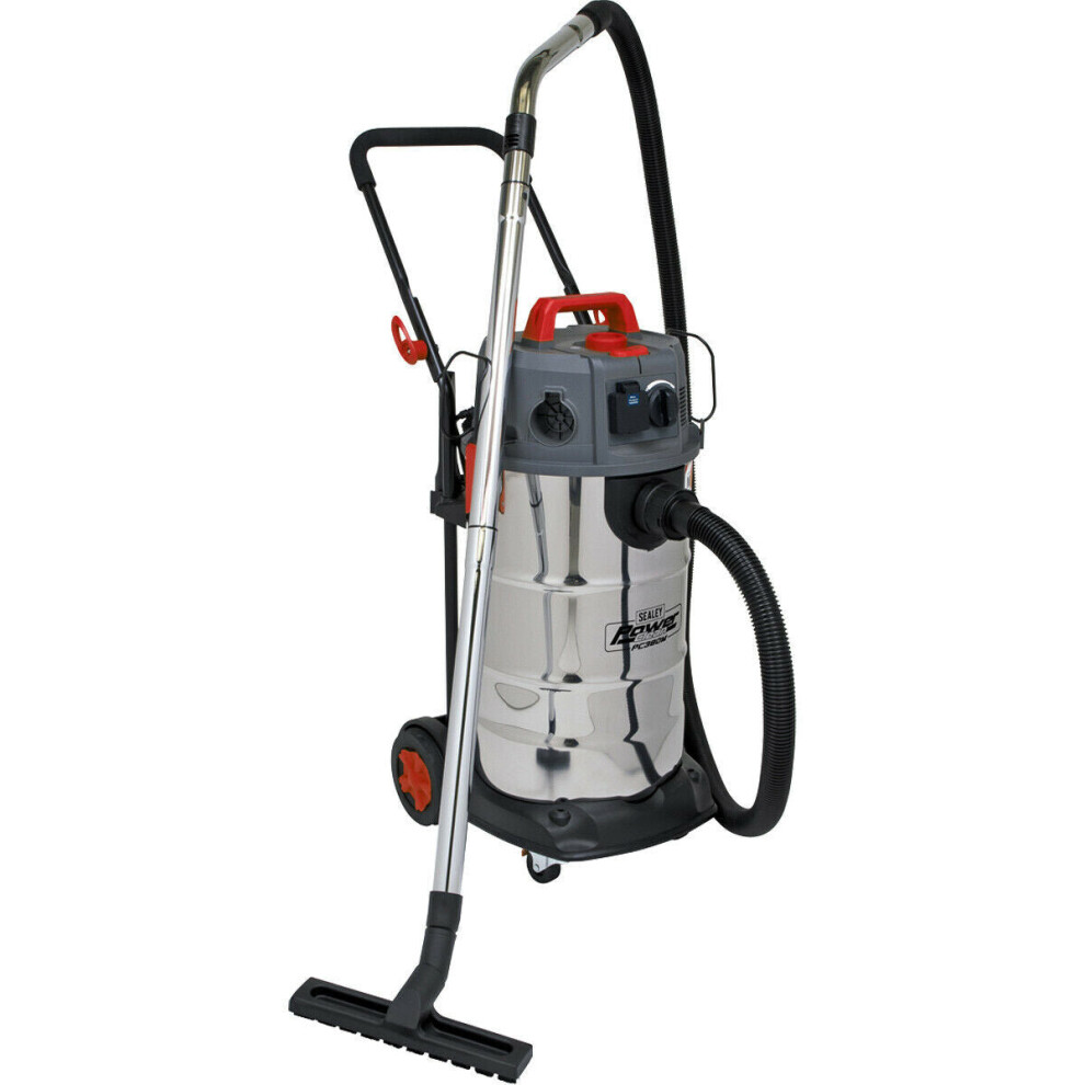 1500W Dust Free Wet & Dry Industrial Vacuum Cleaner - 38L Drum - M Class - 230V-image-OPC-P8WJSNN-NEW