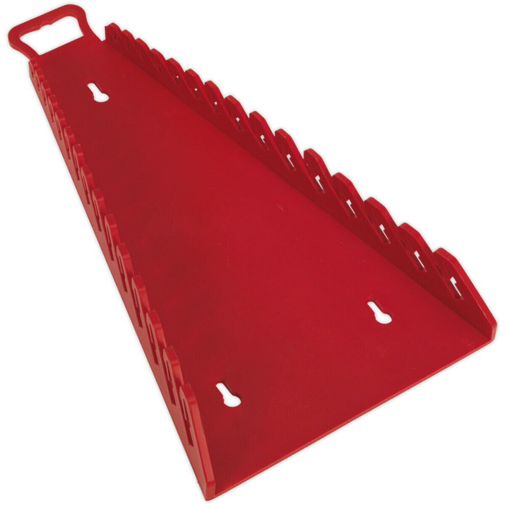 15 Reverse Spanner TPR Sharks Teeth Tool Rack - Wall Mount Strip Management