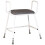 Loops Bariatric Perching Stool - Arms and Backrest - Adjustable Height - 254kg Limit 2