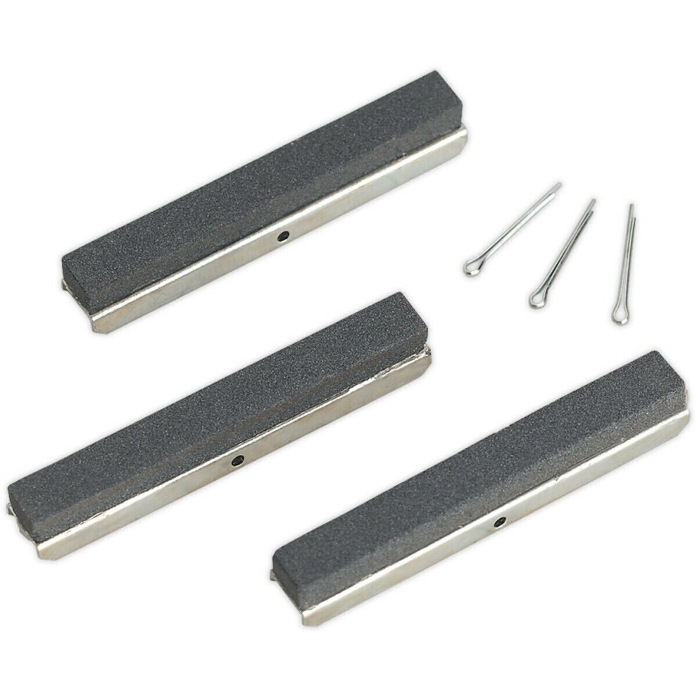 3 PACK 75mm Fine Grade Cutting Stone for ys10783 Triple Leg Cylinder Hone