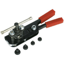 Brake Pipe Flaring Tool Kit - Produces Single & Double Flares on Copper Tubing