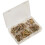 Loops 50 Piece Linch Pin Assortment - Metric Sizing - Partitioned Box - Various Sizes 1