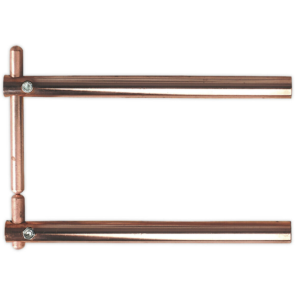 250Mm Heavy Duty Spot Welding Arms - Plain Electrode Holder - Cotter Pins 5056524234921