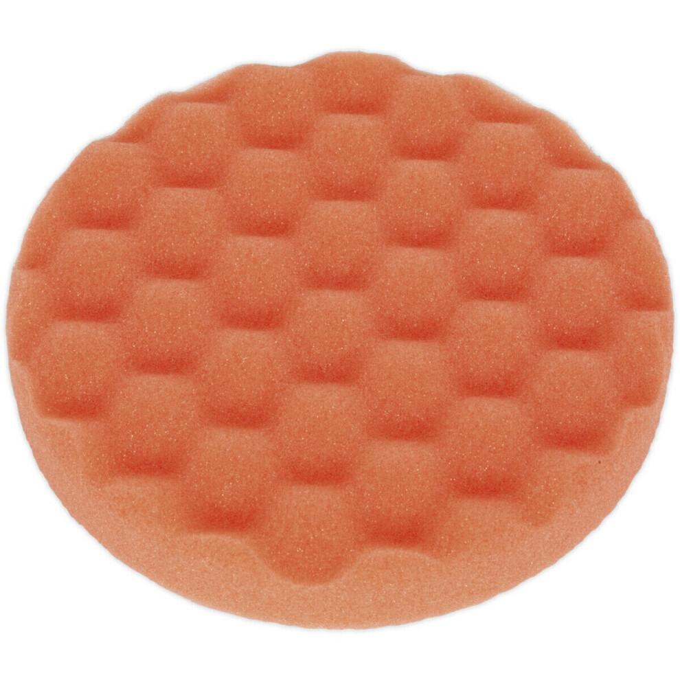 Loops Buffing & Polishing Compounding Foam Head - 150 X 25Mm - Hook-And-Loop - Firm
