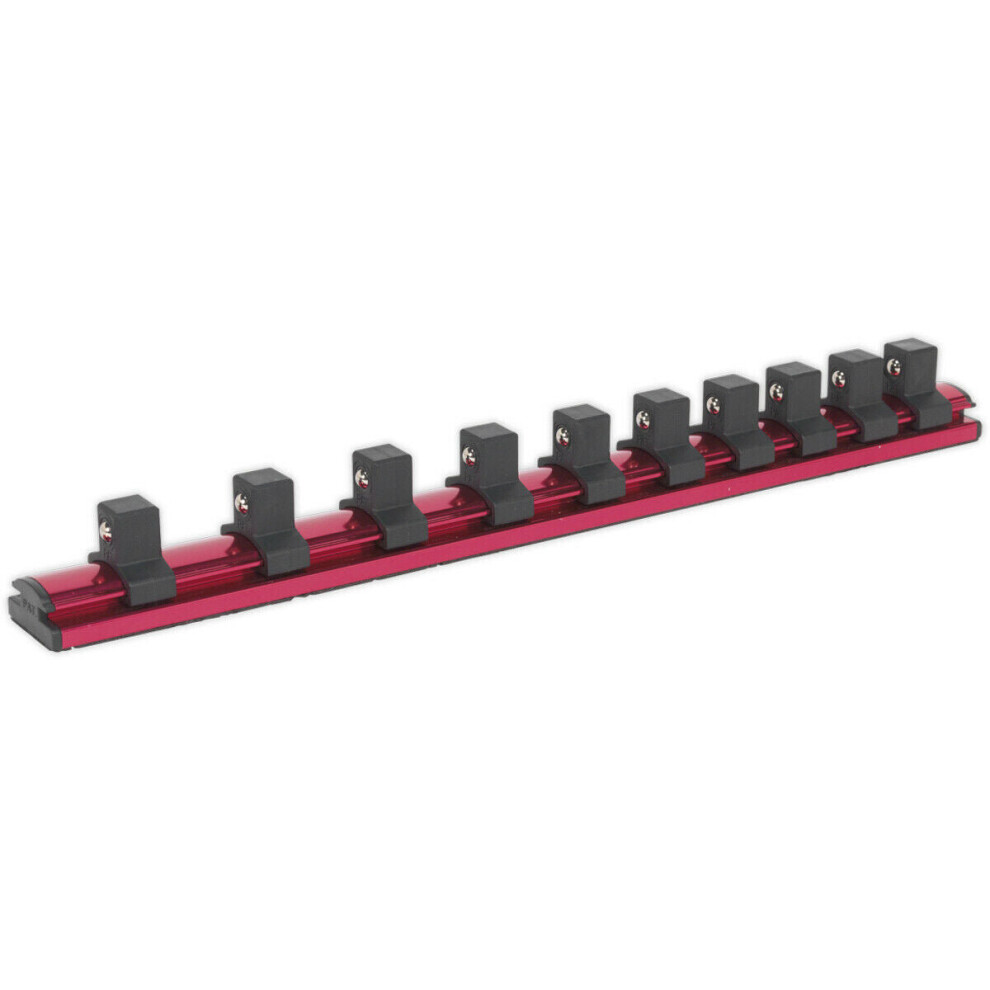 Photos - Other for Repair 1/2" Square Drive Bit Holder - 10x Socket Capacity - Retaining Rail Bar Storage Organiser-Holder-Bracket-Stand-Desk-Workshop