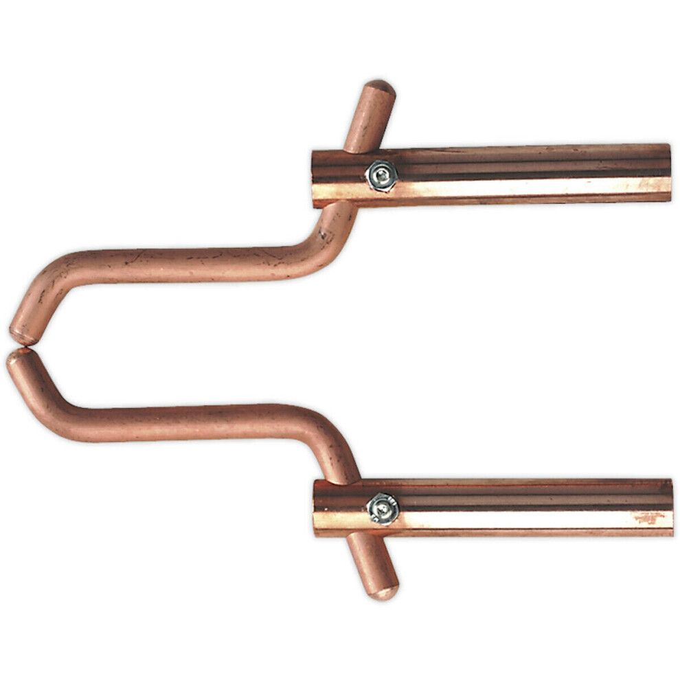 Loops 120Mm Heavy Duty Spot Welding Arms - Pincer Electrode Holder - Cotter Pins