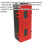 Loops Fire Extinguisher Cabinet - Durable Composite Material - Holds One Extinguisher 2