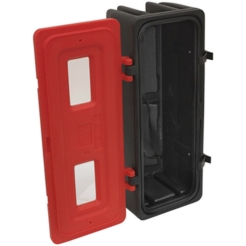Loops Fire Extinguisher Cabinet - Durable Composite Material - Holds One Extinguisher 2