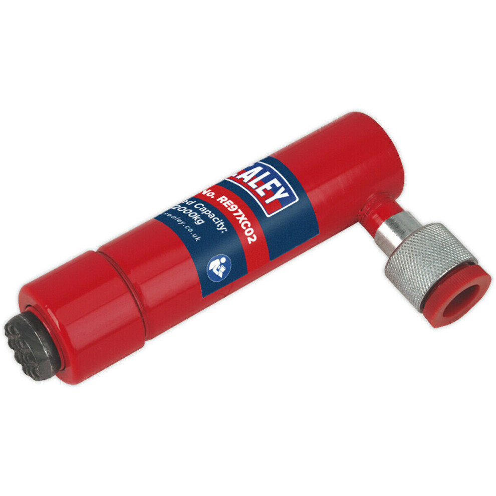 2 Tonne Compact Hydraulic Push Ram - Quick Connect Coupler - Body Repair Ram